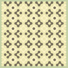 Multicolor truchet tiling connections illustration