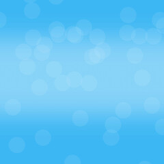 vector abstract blue sky background with blur bokeh light effect