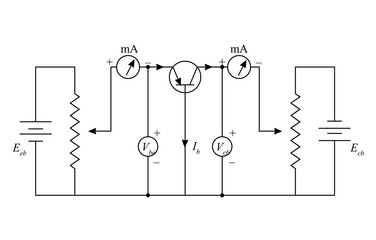 Characteristics Of A Transistor In Common Base  Configuration