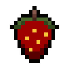 pixel strawberry
