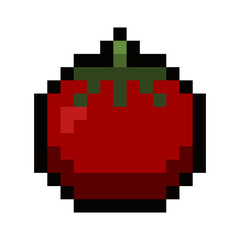 Obraz premium pixel tomato 