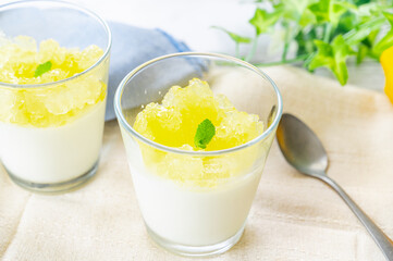 フルーツヨーグルトゼリー