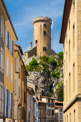 Obraz premium Foix castle, France