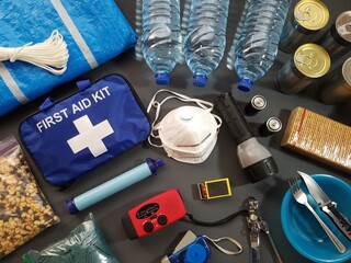 A survival kit is useful to have in the event of an emergency such as...