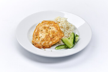 chicken with rice and vegetables