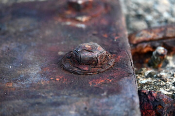 Rusty metal texture