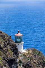 Fototapeta na wymiar Lighthouse in Hawaii