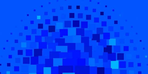 Light BLUE vector background with rectangles.