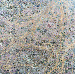 Obraz na płótnie Canvas Marble with a dense network of veins on the surface