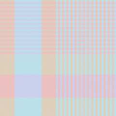 Pastel Asymmetric Plaid textured Seamless Pattern