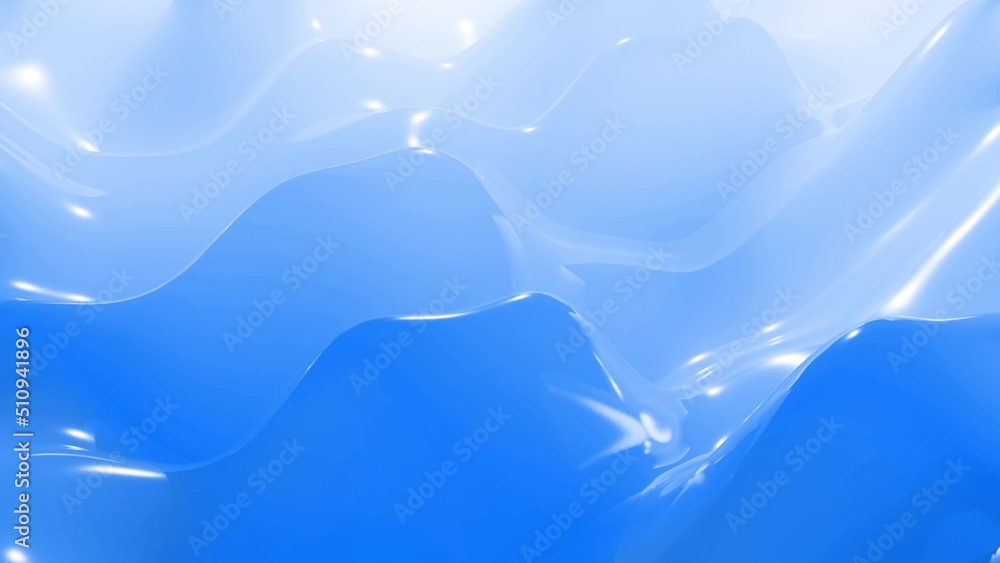 Poster stylish abstract background, surface of soft translucent material. creative soft bright 3d bg with i