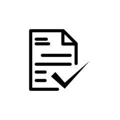 document icon logo vector design