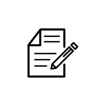 document icon logo vector design