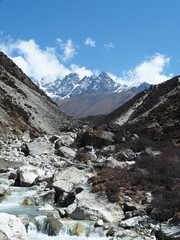 Fototapeta na wymiar Khumbu Vally