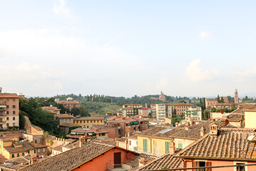 Fototapeta premium Cidade de Siena, Itália.