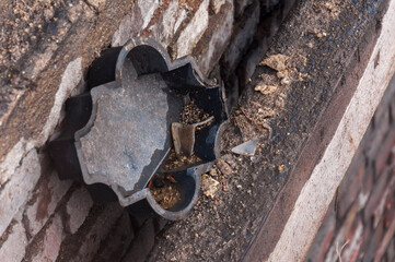 Old abandoned pottery and brick factory in Kladno, Czech Republic