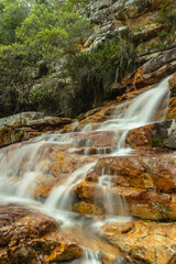 Fototapeta premium waterfall in the city of Ituaçu, State of Bahia, Brazil