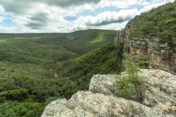 natural landscape in the city of Ituaçu, State of Bahia, Brazil