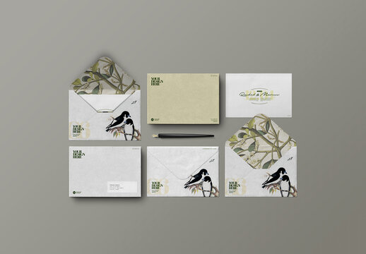 Envelopes Mockup C6, A5, 11,4 X 16,2