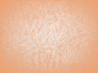 Camel abstract image illustration with orange background color
