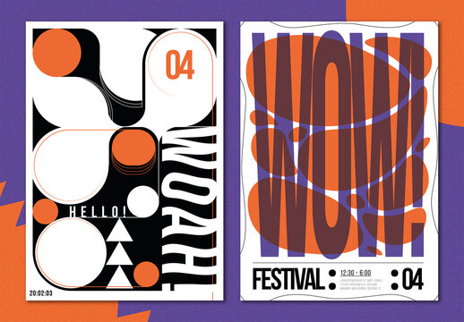 Abstract Event Poster