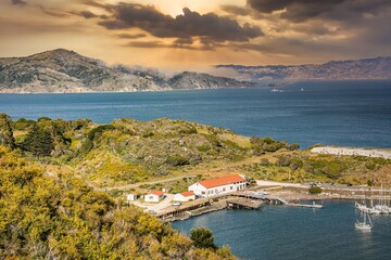 view of bay,Pacific ocean