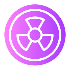 radiation gradient icon