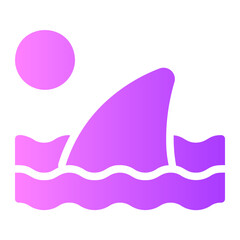 shark gradient icon