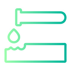 Obraz premium corrosive gradient icon