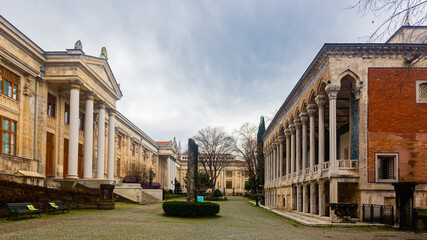 Istanbul archaeological museum at Fatih district of Istanbul. Turkey