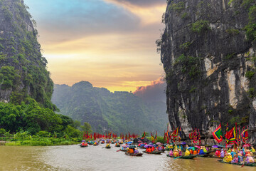 Trang An ( Ninh Binh, Vietnam)- the world heritage site