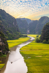 Trang An ( Ninh Binh, Vietnam)- the world heritage site