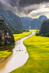 Trang An ( Ninh Binh, Vietnam)- the world heritage site