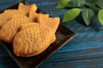 Taiyaki of Japanese food on the table