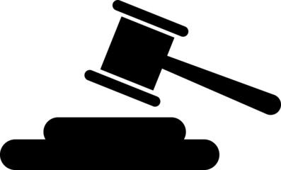 Auction icon Flat illustration on white background..eps