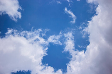 Blue Sky Cloud Fine Weather Environment