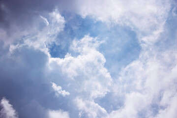 Obraz premium Blue Sky Cloud Fine Weather Environment