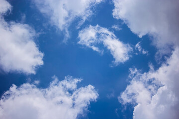 Blue Sky Cloud Fine Weather Environment