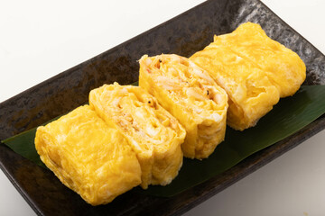 桜えび入りの卵焼き