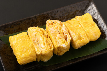 桜えび入りの卵焼き