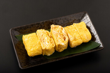 桜えび入りの卵焼き