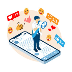 情報発信に成功する男性立候補者 - SNSでの選挙活動