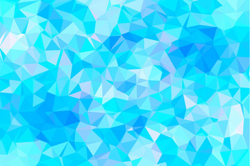 Fototapeta premium ポリゴン テクスチャ 水 水面