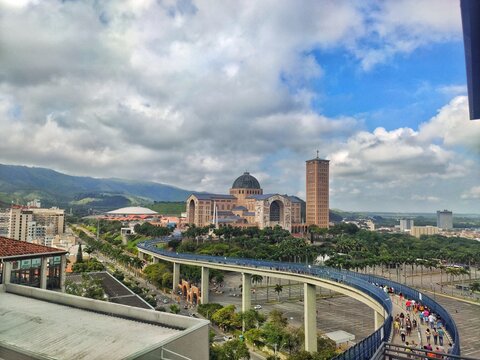 panorama of the city - Aparecida do Norte