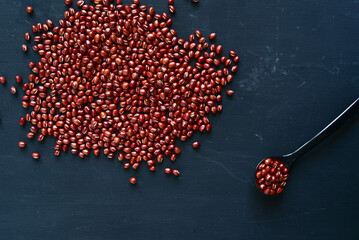 The adzuki beans,red beans in japan.