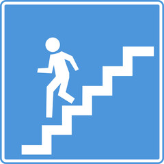 The road sign is an underground pedestrian crossing.