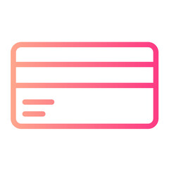 key card gradient icon