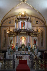 Fototapeta na wymiar Altar in der St. Paul Kathedrale, Vigan City, Ilocos Süd, Philippinen