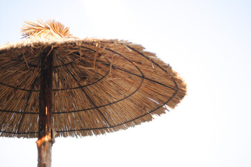 parasol on the beach