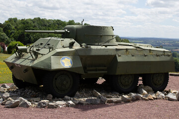 The old British WW2 Armoured vehicle